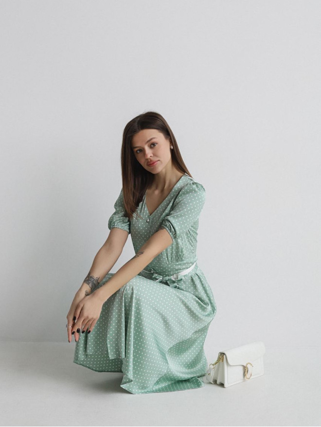 Шовкова сукня