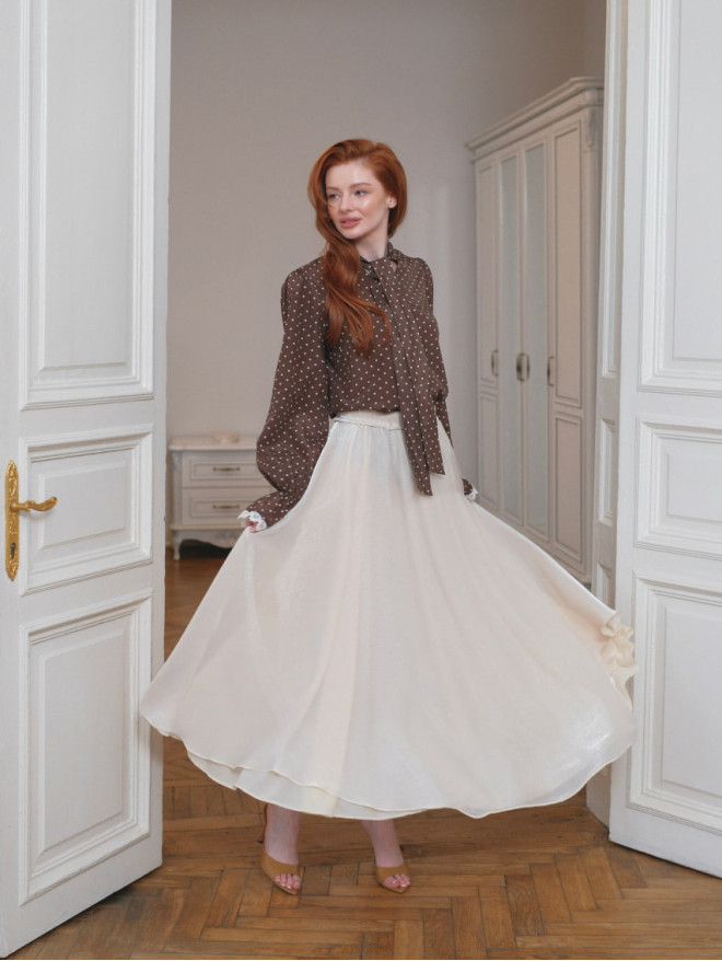 Спідниця блискуча